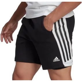 adidas Future Icons 3 Stripes Mens Training Shorts - Black