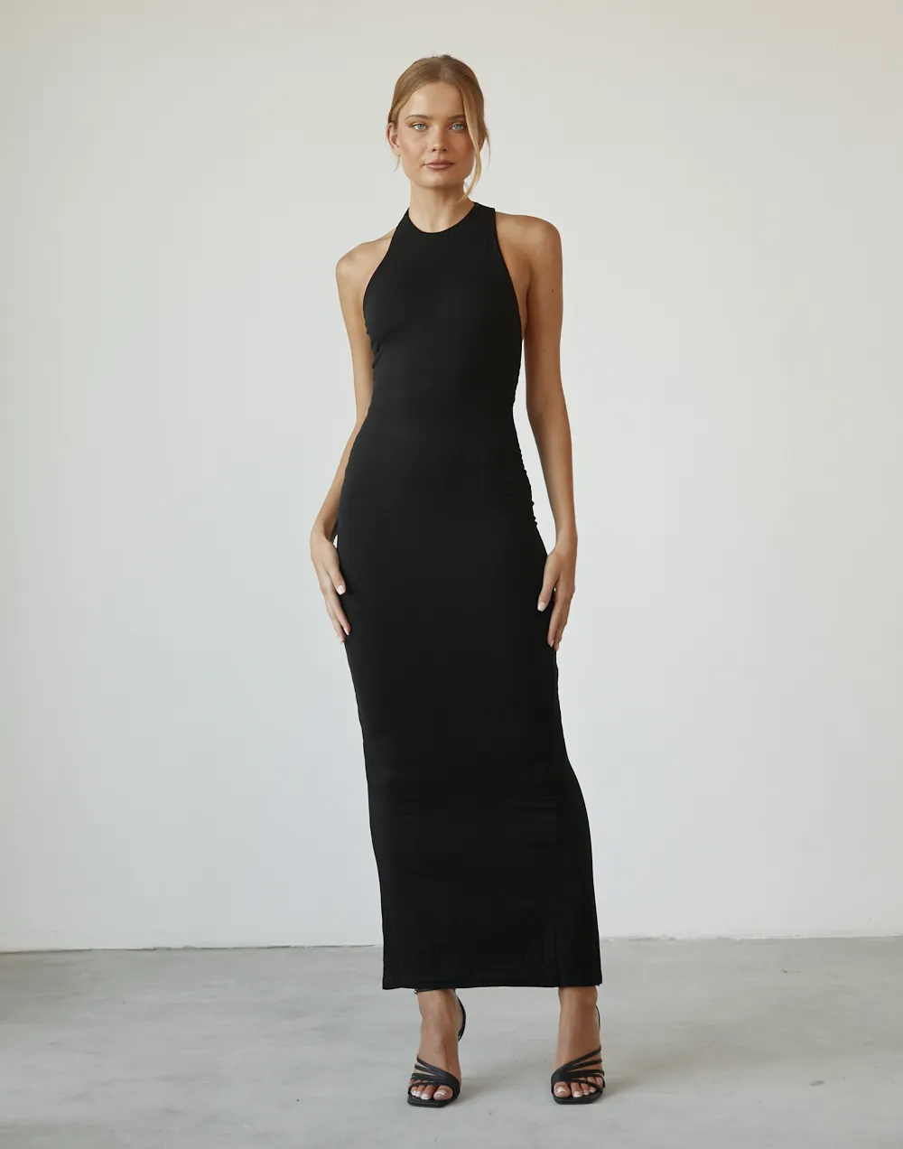 Aziza Maxi Dress (Black)