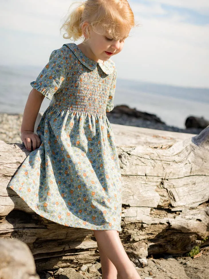 Beet World Briar Dress, Cottage Floral