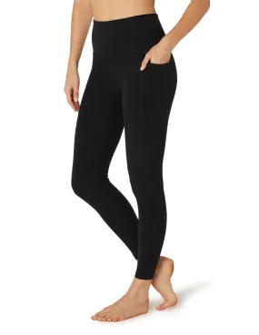 Beyond Yoga Spacedye Out of Pocket High Waisted Midi Legging - Black