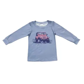 Boys Shirt - Long Sleeve - Off Road Truck Western to 14/16