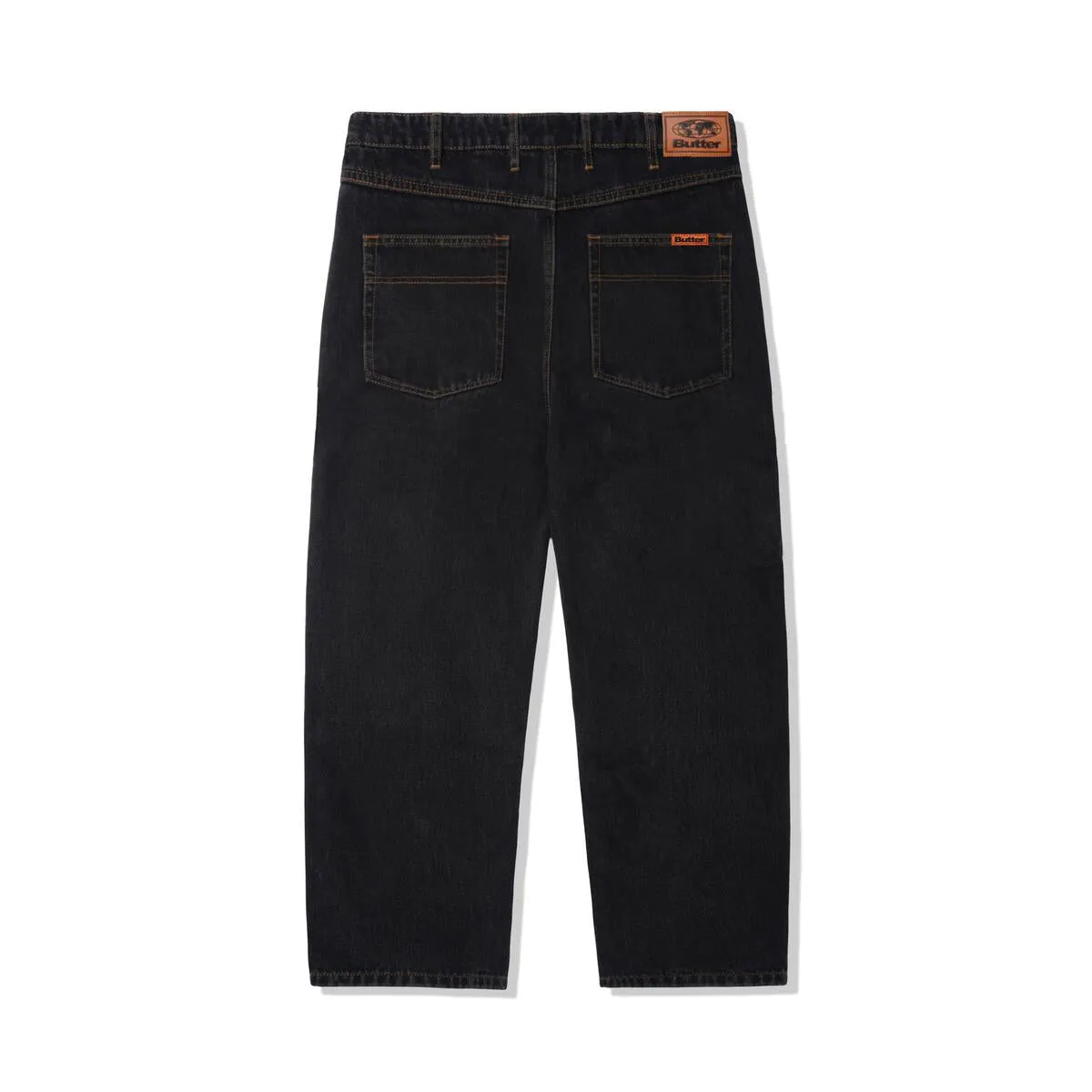 Butter Goods Relaxed Denim Jeans Washed Black