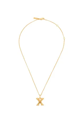 Chloé Alphabet Chain Necklace - X