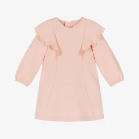 Chloé Baby Girls Pink Cotton Frill Dress