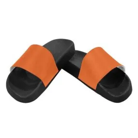 Flip-Flop Sandals, Autumn Orange Women's Slides