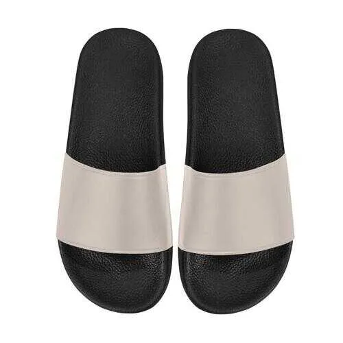 Flip-Flop Sandals, Beige Women's Slides