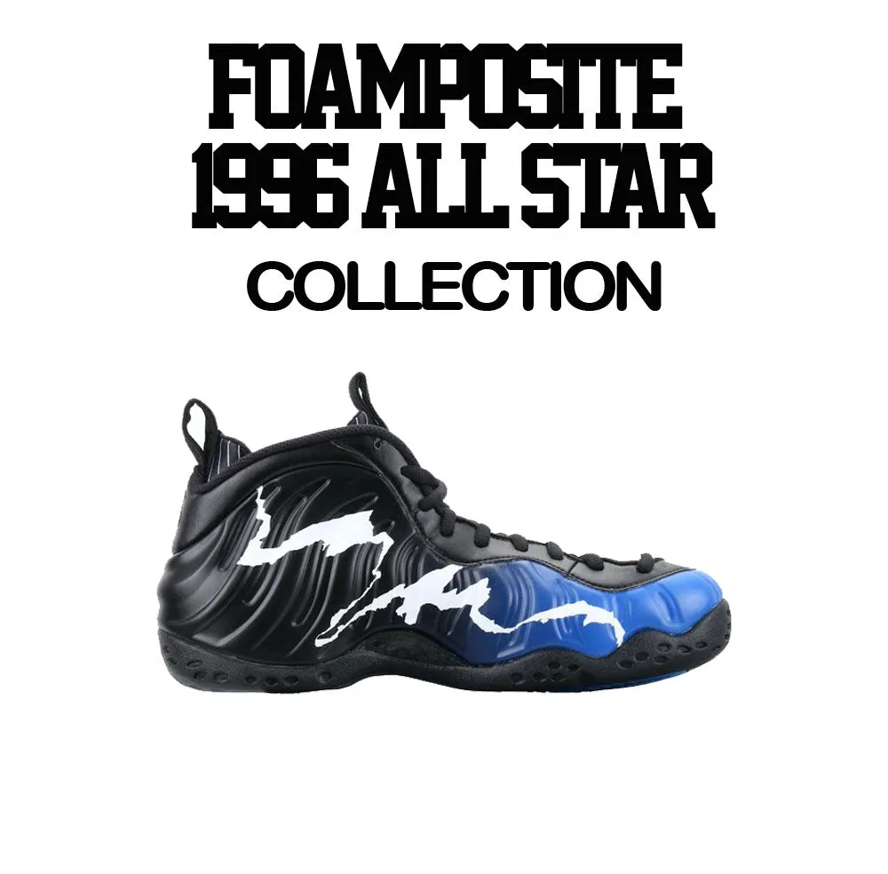 Foamposite 1996 All Star Shirt - Self Made - Royal