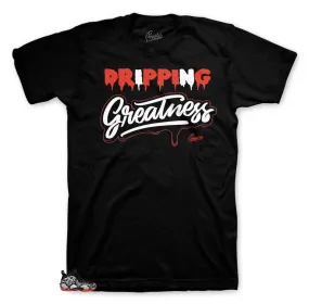 Foamposite Snakeskin Shirt - Dripping Greatness - Black