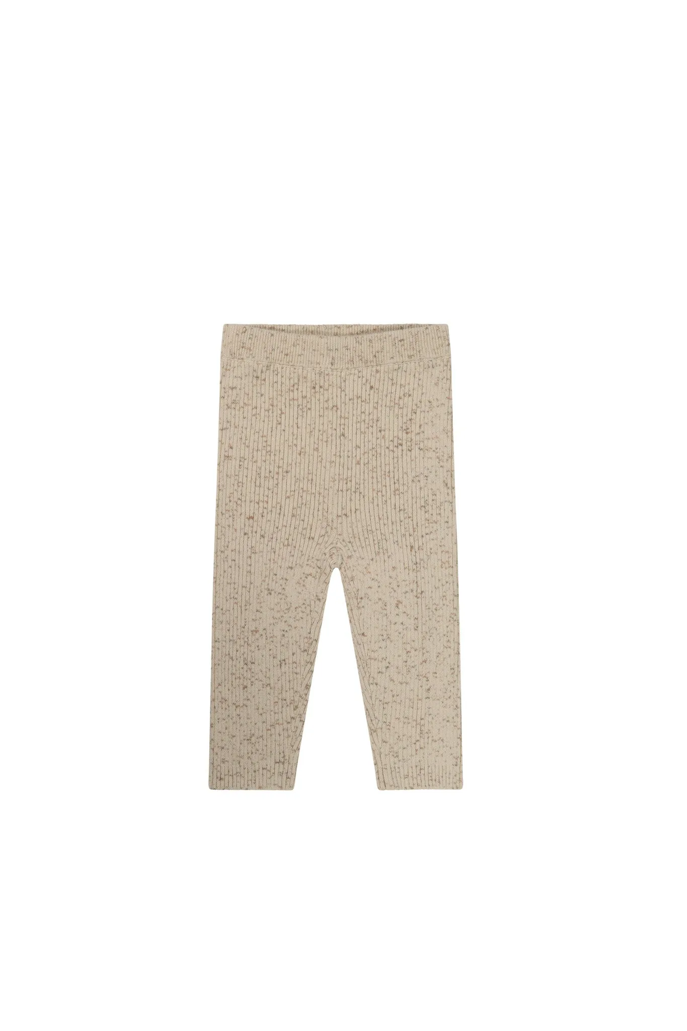 Frankie Knitted Legging - Beach Fleck