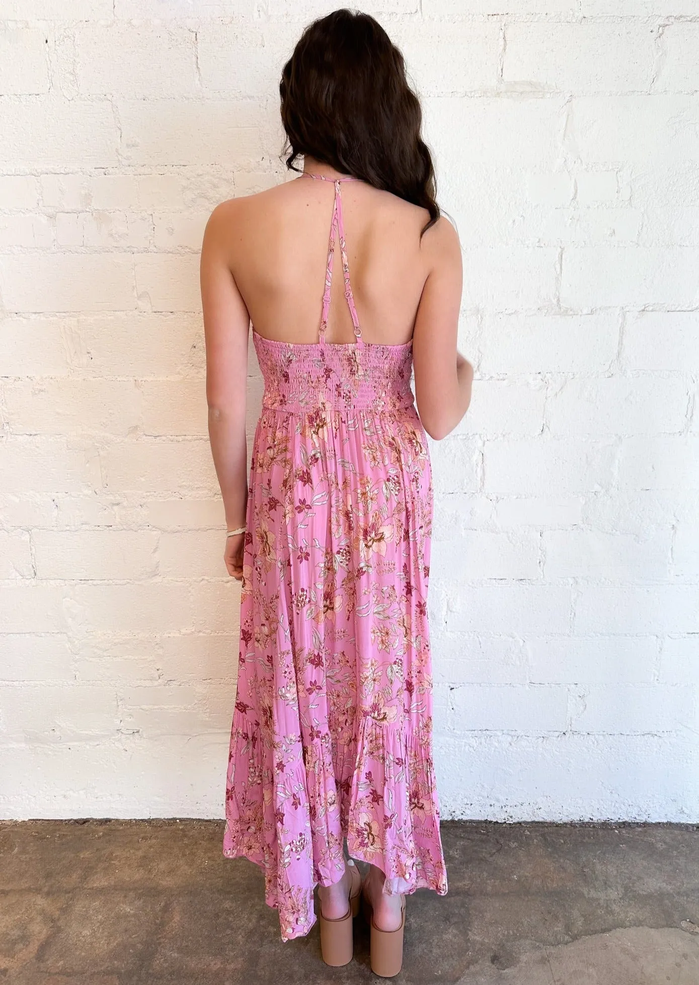 Free People Heat Wave Printed Maxi