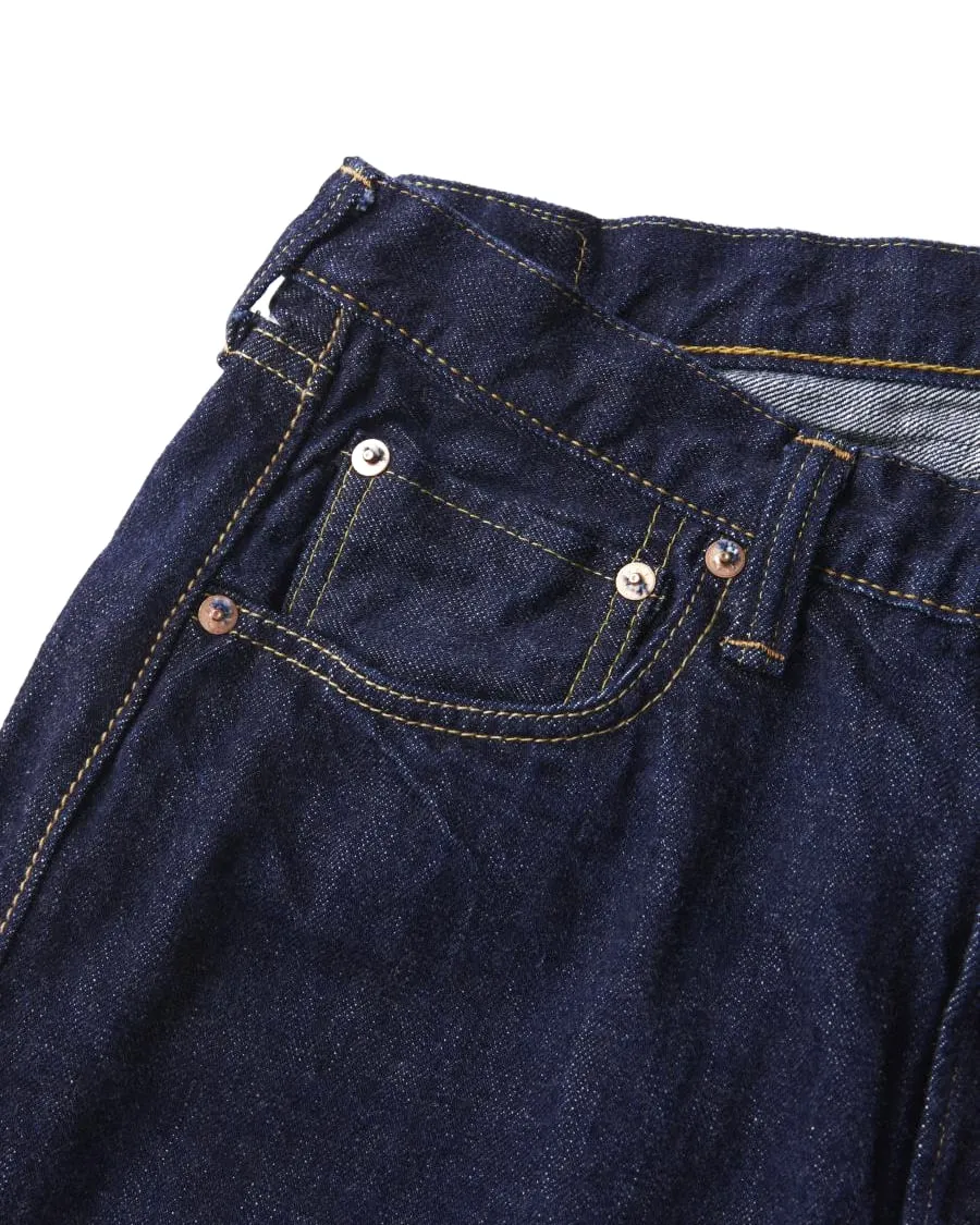 Fullcount 1101 13.7oz One Wash Straight Selvedge Denim