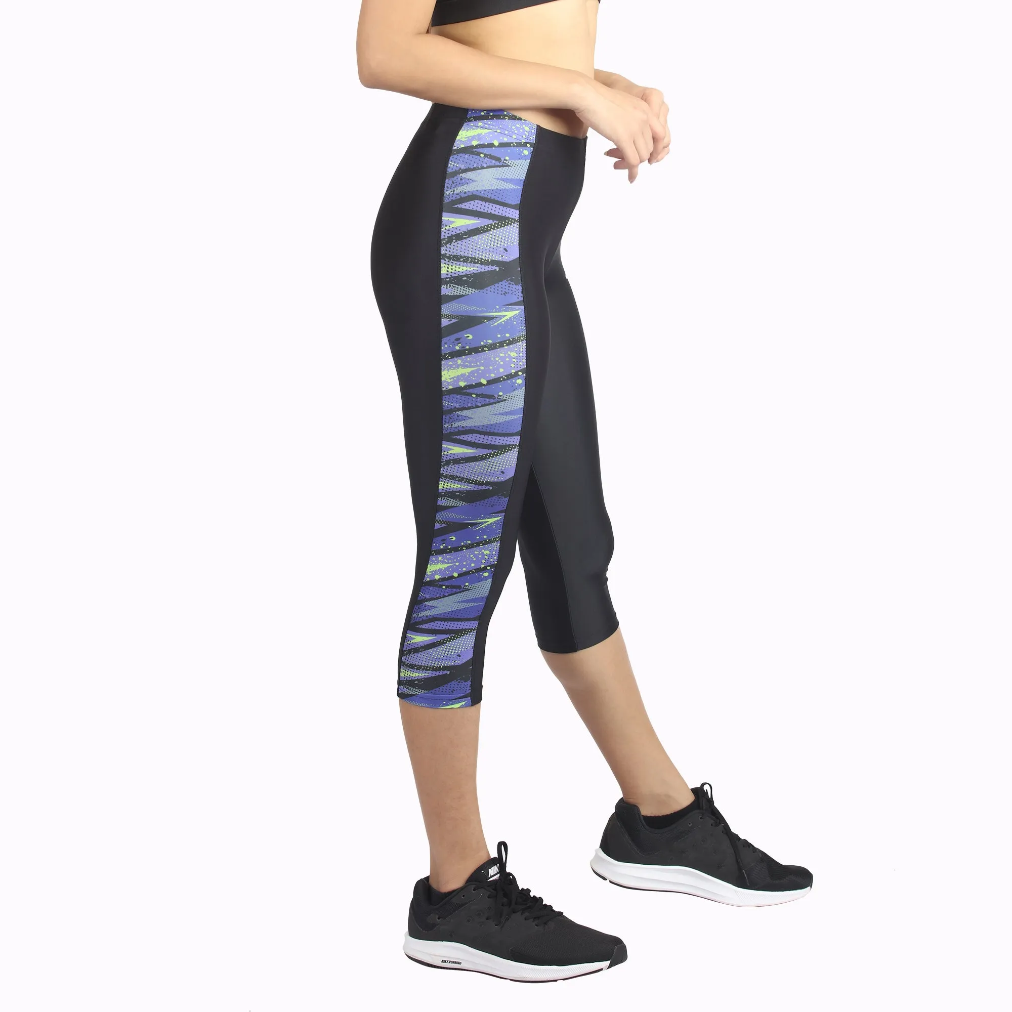 Go-For-It Women LEGGING (Ideal for Running, Gym and Yoga) Anti Chafing