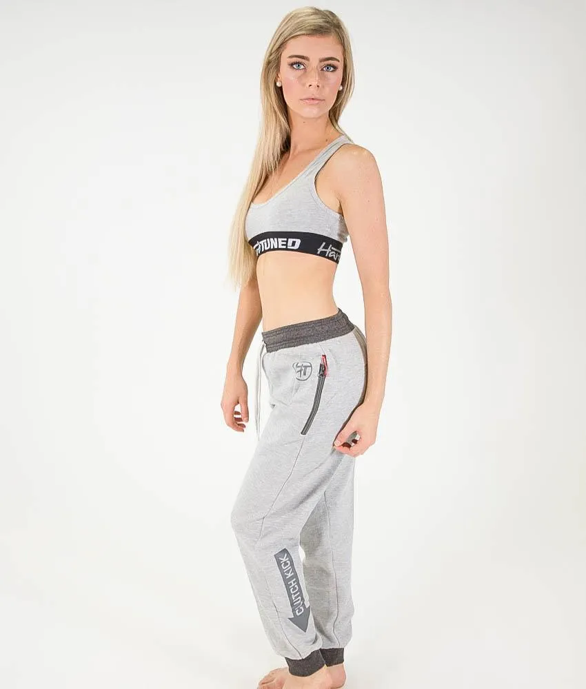 Hardtuned Crop Top Gray