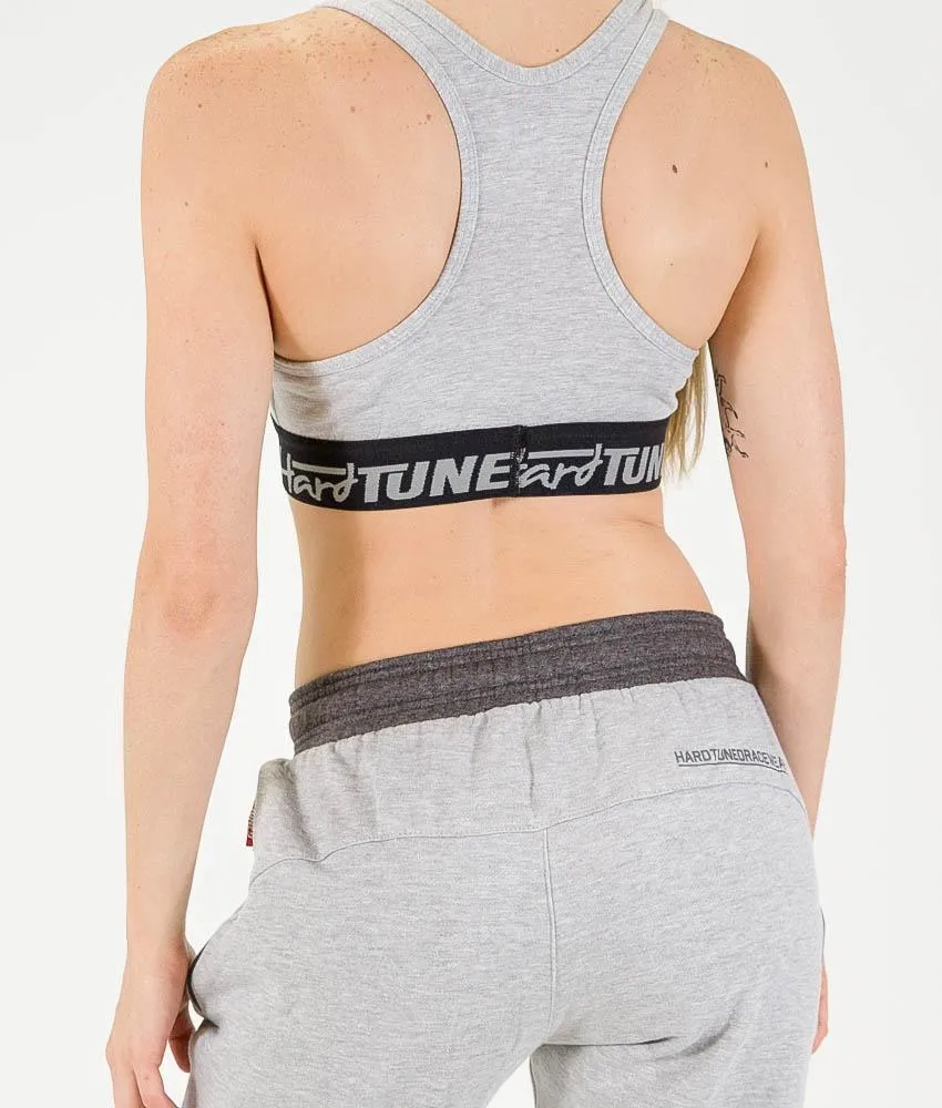 Hardtuned Crop Top Gray