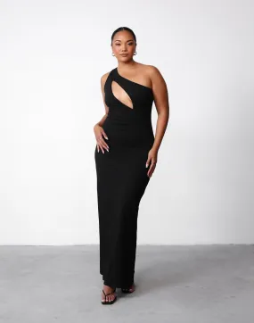 Karlie Maxi Dress (Black)