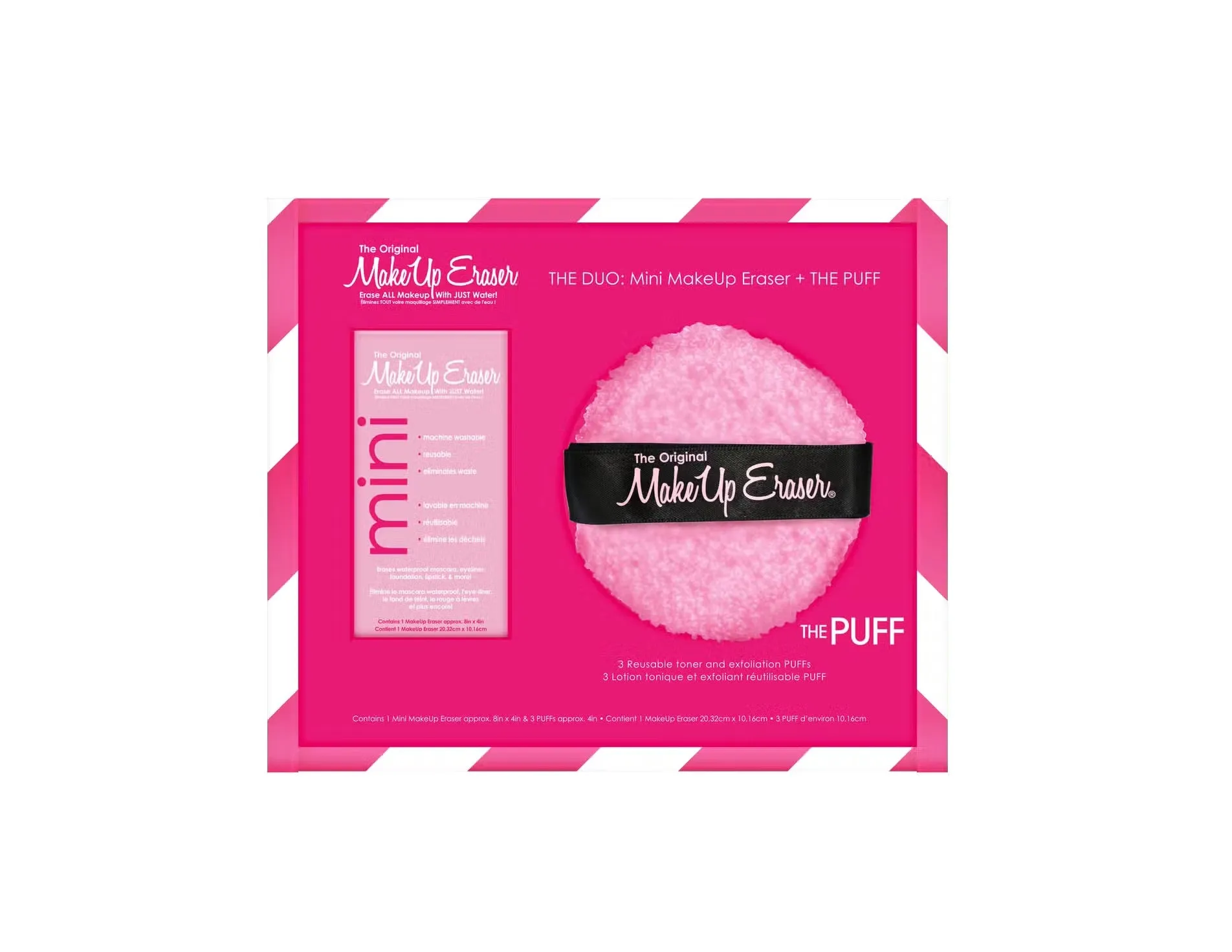 Makeup Eraser the Duo: Mini MakeUp Eraser   the Puff | Holiday Gift Set