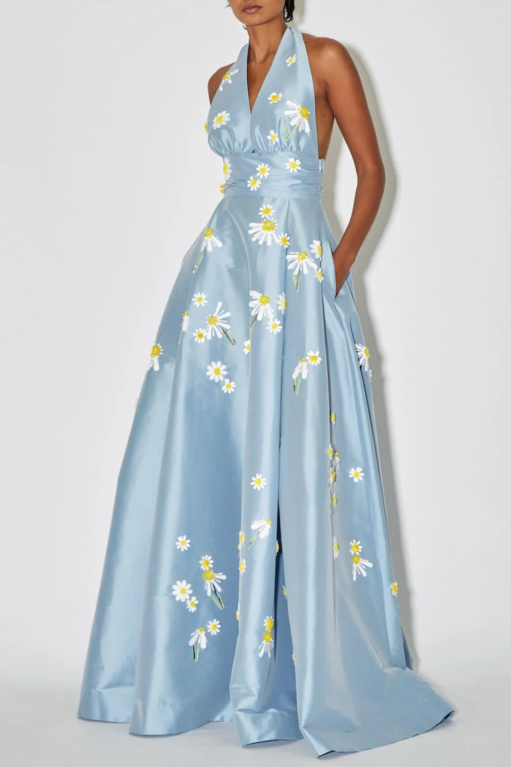 Monroe Embroidered Gown