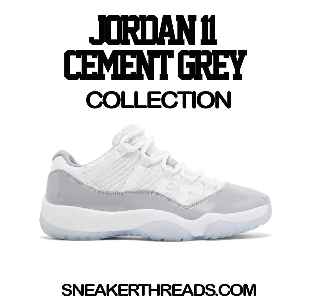 Retro 11 Cement Grey Shirt - Way 2 Sexy