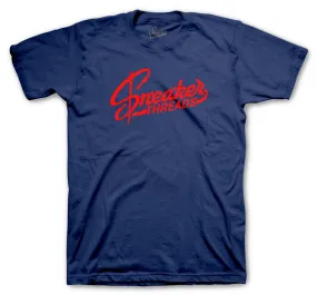 Retro 7 PSG Shirt - ST Logo - Navy