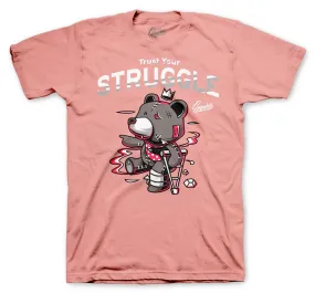 Retro Rust Pink Shirt - Trust Your Struggle -Pink