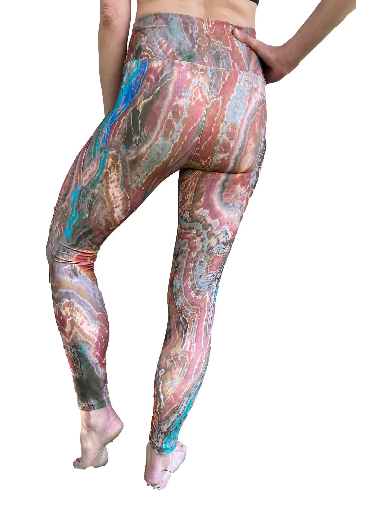 Sedona Geode High Compression Recycled Water Bottle Legging