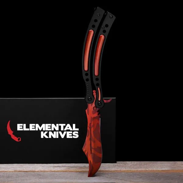 Slaughter Folding Butterfly Knife