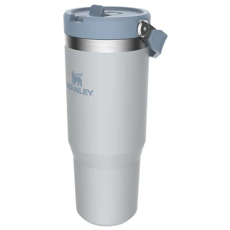 The 30oz IceFlow Flip Straw Tumbler in Fog