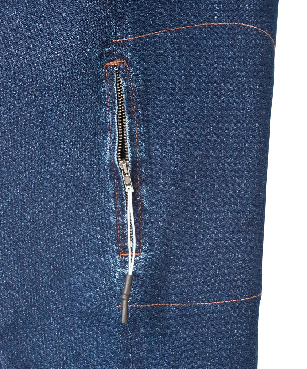 Women's Denim with Side Zipper