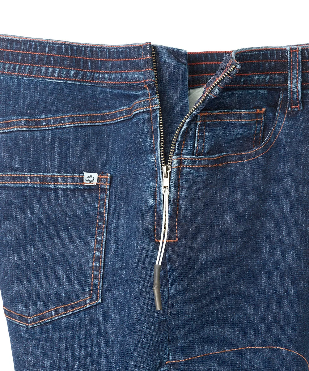 Women's Denim with Side Zipper