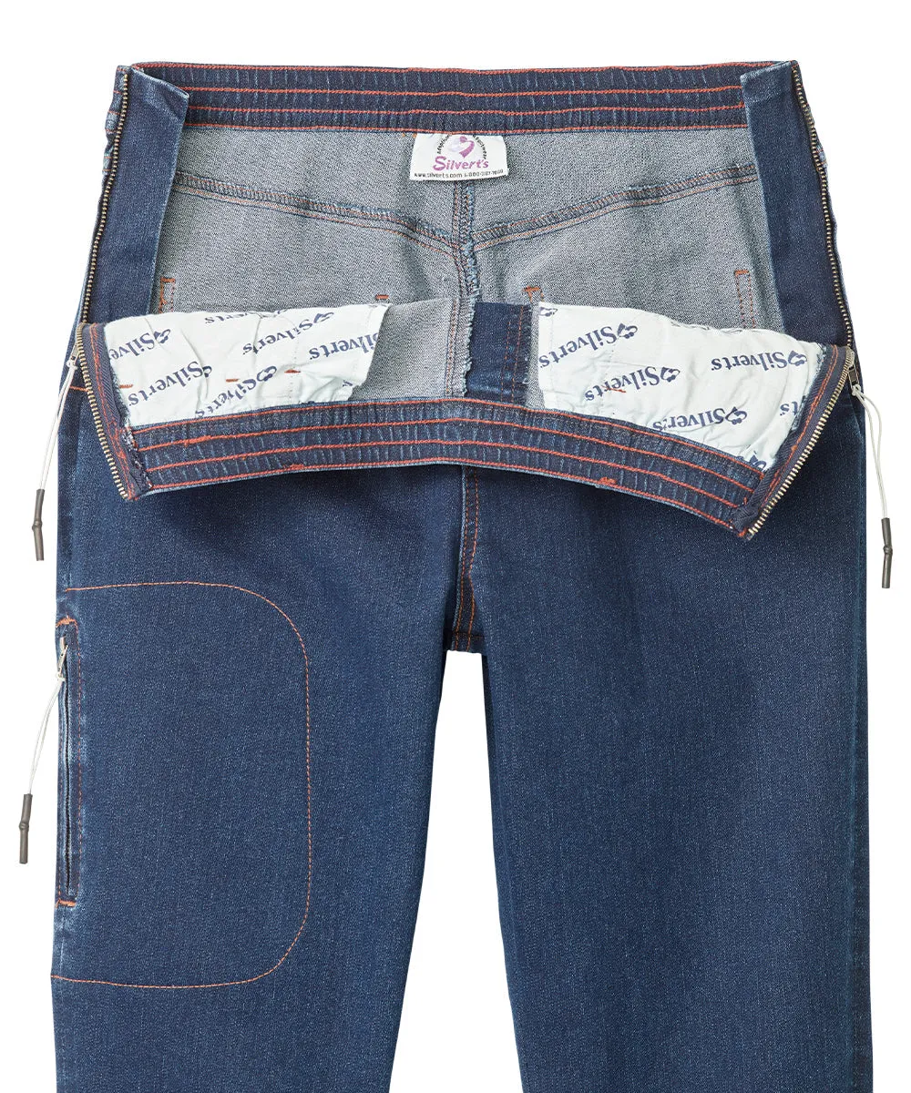 Women's Denim with Side Zipper