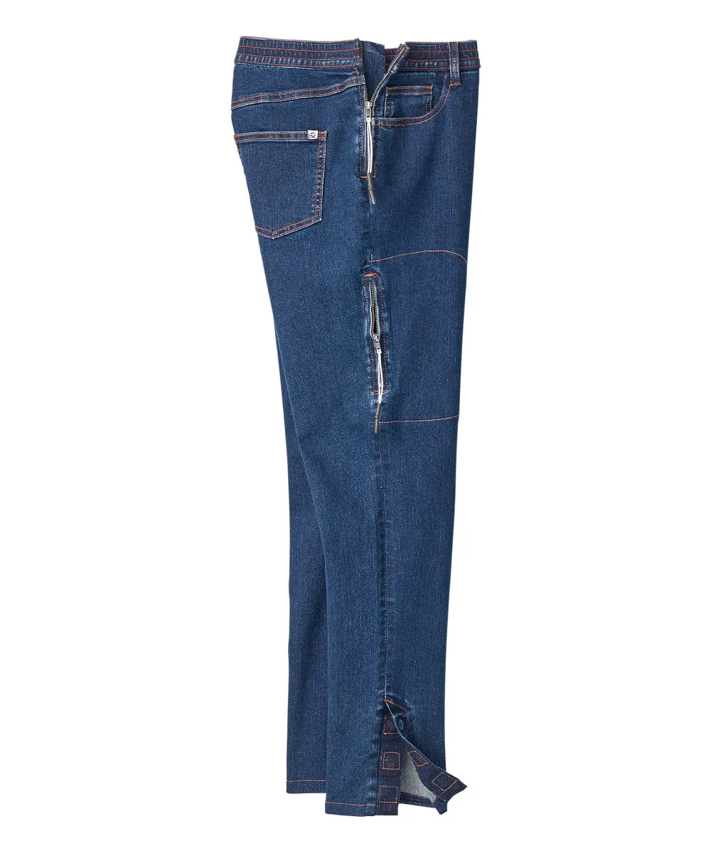 Women's Denim with Side Zipper