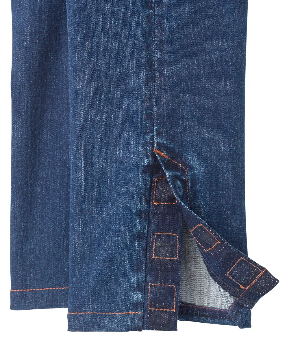 Women's Denim with Side Zipper