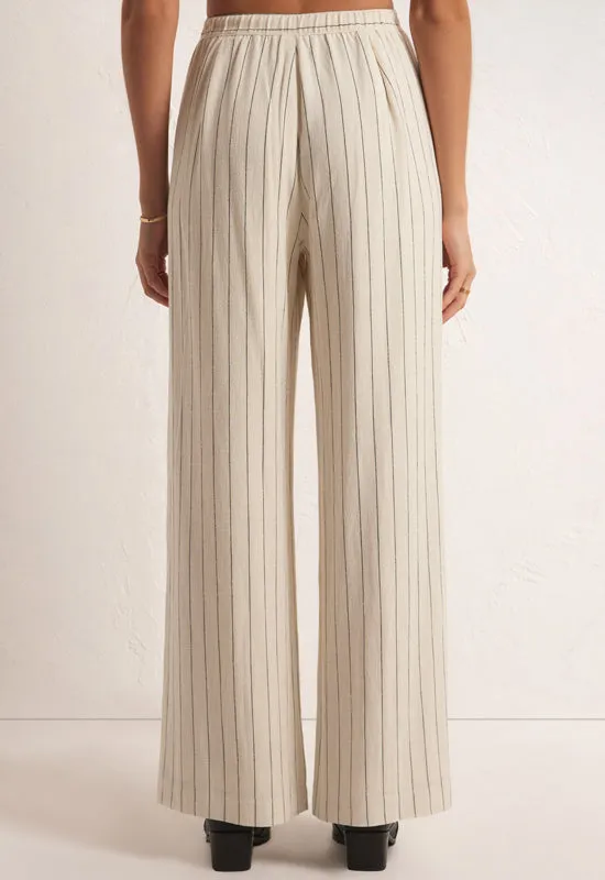 Z Supply - Cortez Pinstripe Pant Sandstone